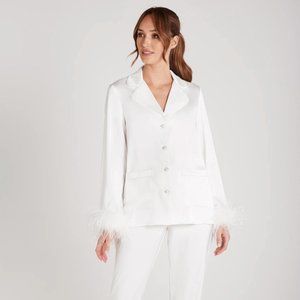 Nadine Merabi Darcie White Pajamas